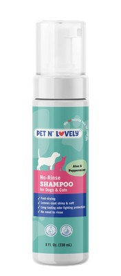 No-Rinse Shampoo | Fast-Drying | for Dogs and Cats | Leaves Coat Shiny & Soft...