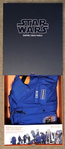 Columbia Star Wars Limited Edition Empire Strikes Back Crew Parka 1/2000 Size L