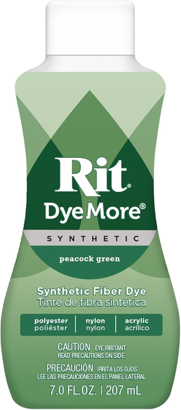 Dye 155858 UR810.PEGR Fabric Liquid Dye Synthetic Dyemore, Peacock Green, 7-Ounc