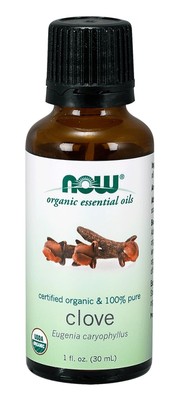 Now Foods Clove Oil Bud Organic 1 унция жидкости