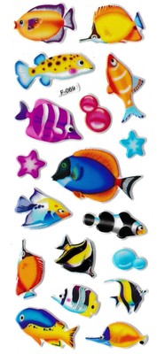 3D puffy Stickers DOGS PUPPIES dog puppy bone   #JF-1187 dish box