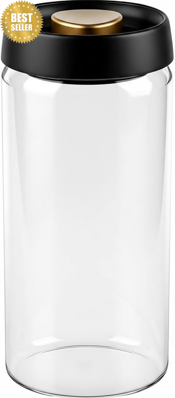 Airtight Coffee Vacuum Canister Vacuum Sealed Coffee Container for Coffee Beans