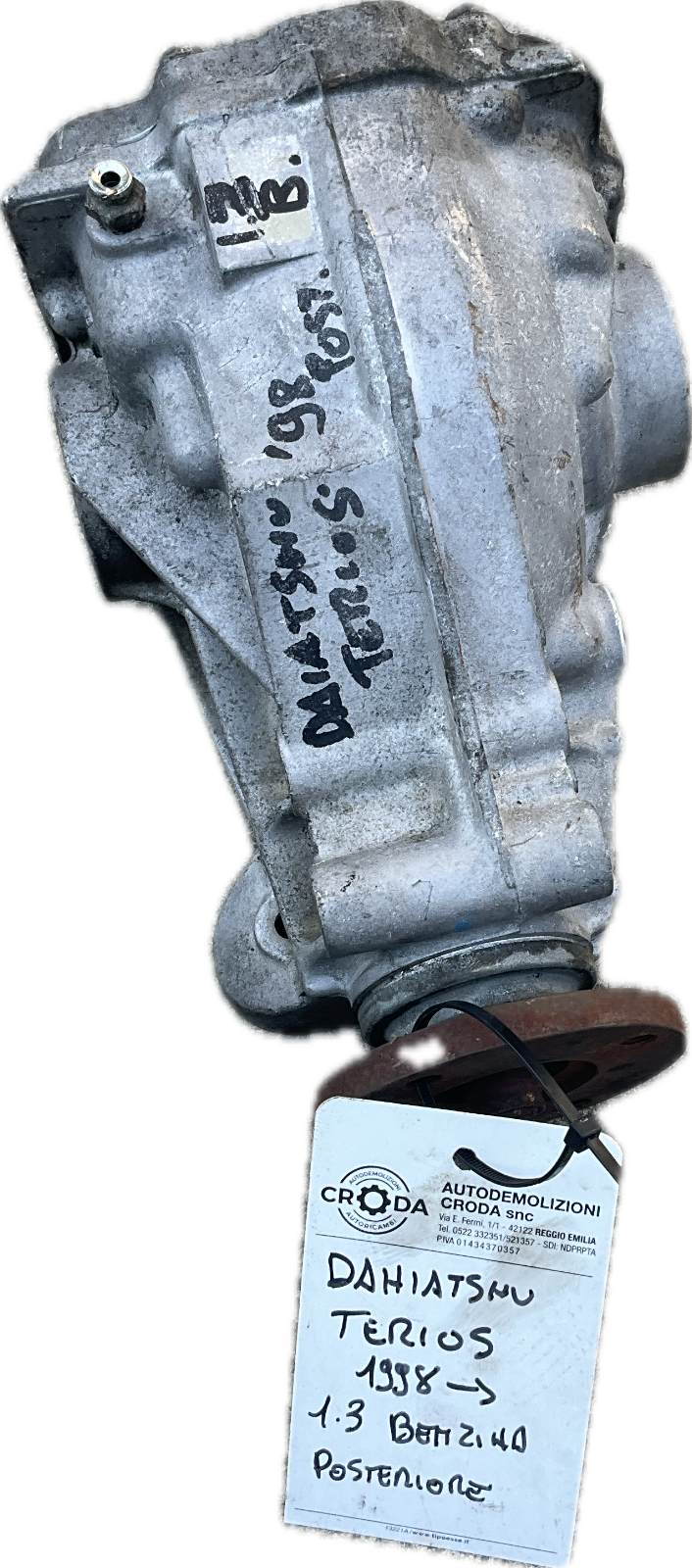 Differenziale posteriore per modello DAIHATSU TERIOS anno dal 1998 1.3 benzina