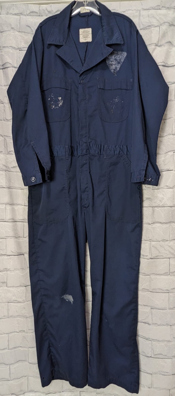 Blue Military Utility Coveralls Stock Number 8405-01-057 Blue Military Utility Coveralls Stock Number 8405-01-057