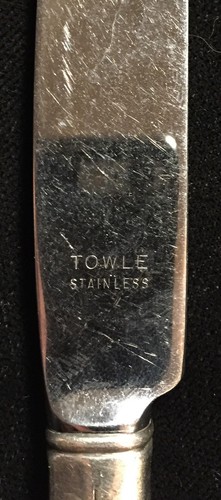 Sterling Silver Flatware - Towle Rambler Rose Regular Knife French