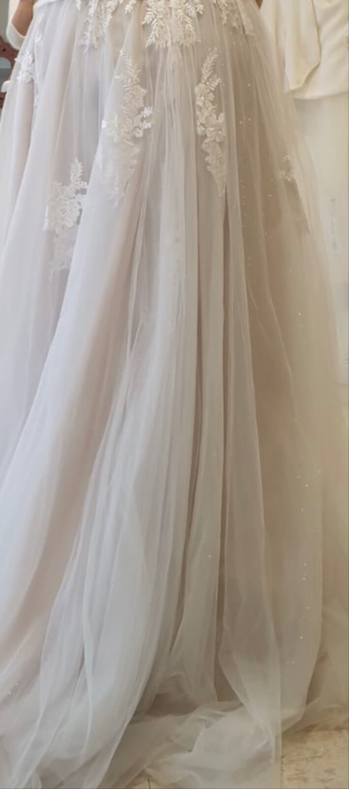 Neues, ungetragenes Brautkleid Größe 50 Brautblüte Lina ...