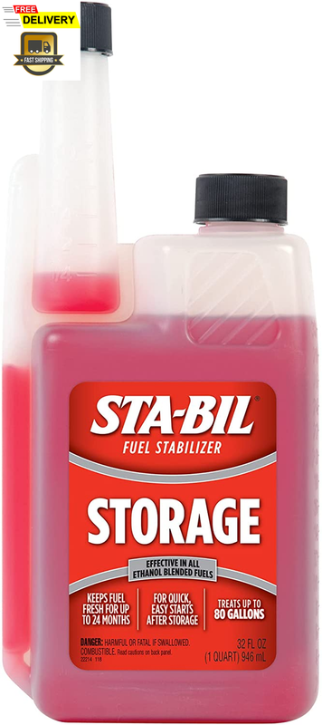 Storage Fuel Stabilizer Winter Gas Tank Treatment Motorcycle Bike Car Additive..