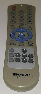 Sharp LCDTV SF-159 Remote Control Free Shipping