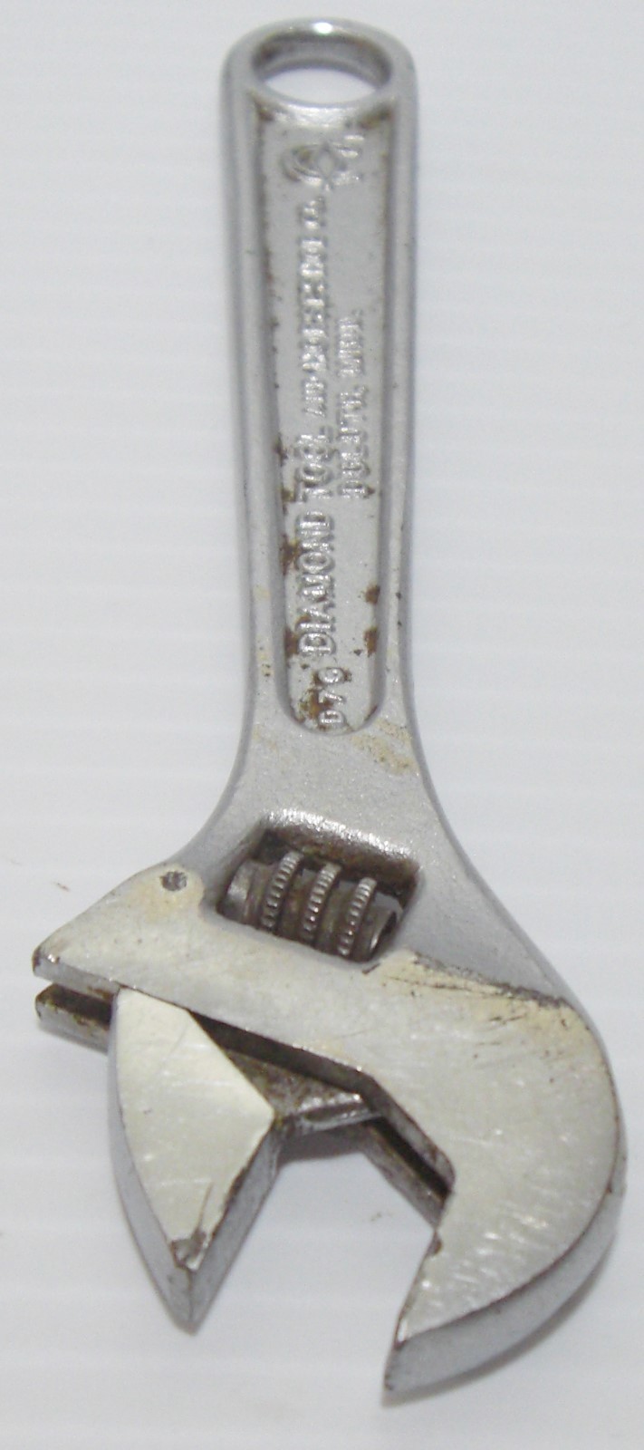 Vintage Diamond Tool & Horseshoe Co. 6” Crescent Wrench No. D76