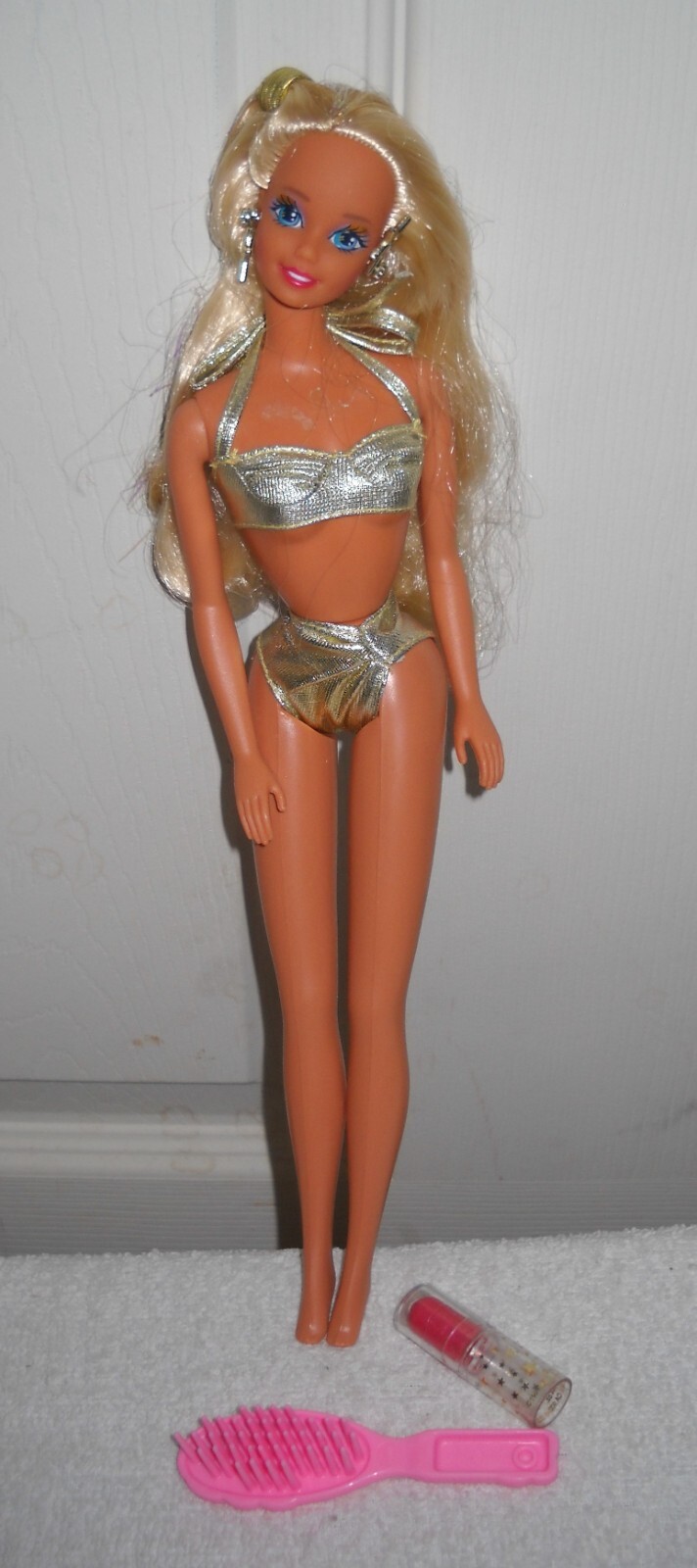 12137 NEW DISPLAYED Mattel Sun Sensation Beach Barbie Doll