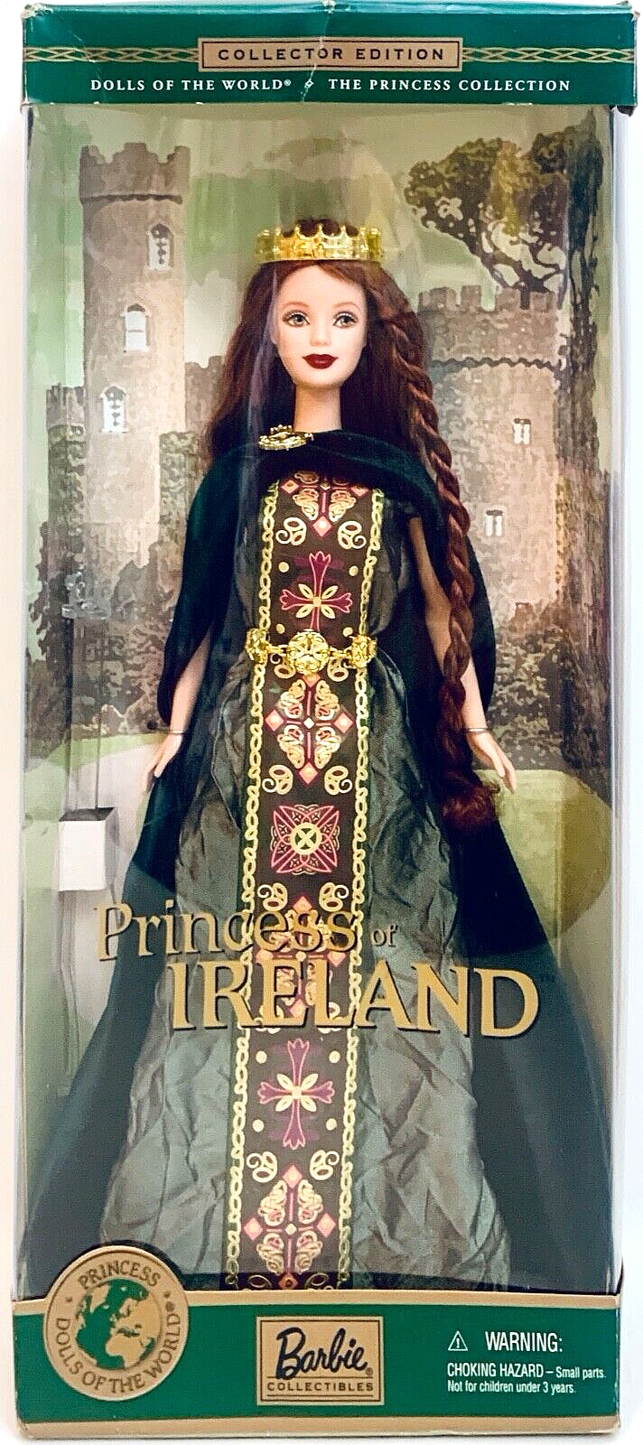 Mattel 2001 Barbie Collector Edition Princess Of Ireland
