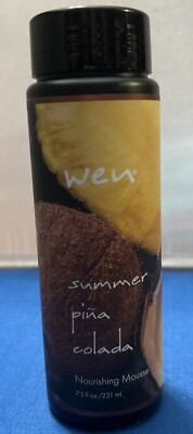 Wen SUMMER PINA COLADA Nourishing Mousse 7.5 Ounce ~New ~