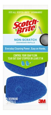 Non-Scratch Dishwand Refills, 3 count (Pack of 7)
