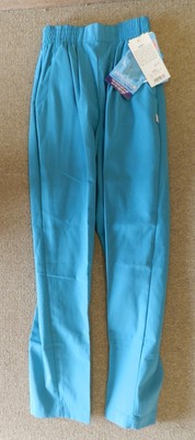 Barco Scrub Pants Real Teal River Washed Small Medical Uniform #52239 New