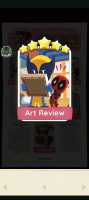 Monopoly Go 5    Sticker With The Name Of Art Review With Superfast Sending 