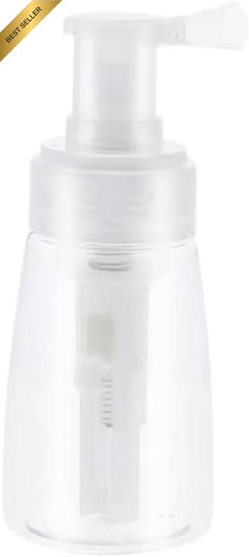 Empty Dry Barber Powder Bottle, 1Pc Powder Spray Bottle Refillable Empty Dry Bar
