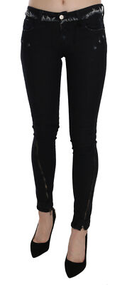 

Джинсы CNC COSTUME NATIONAL Черные джинсы Skinny Denim с заниженной талией и застежкой-молнией. W26 $400, Черный