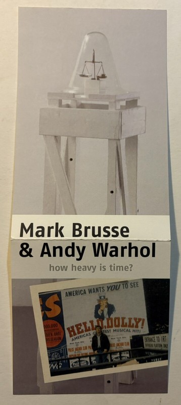 Mark Brusse & Andy Warhol - Carton D Invitation - 2003