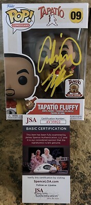 GABRIEL IGLESIAS Signed Autographed TAPATIO FLUFFY Funko POP 09 JSA COA