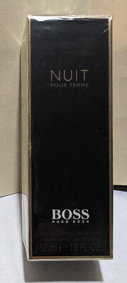 Boss Nuit Pour Femme by Hugo Boss Women 1.6 oz Eau de Parfum Spray In Box Sealed