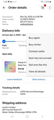 Item photo(s) from verified buyer