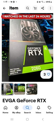 EVGA GeForce RTX 2060 XC GAMING 12GB GDDR6 Graphics Card New IN Box