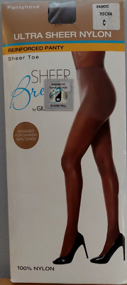 Vintage Pantyhose Gildan Sheer Breeze Reinforced Panty Color Mocha Size C BDR4 eBay