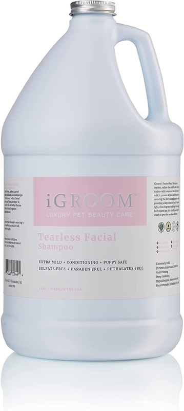 Igroom Tearless Facial Dog Shampoo, Luxury Pet Beauty Care, Ultra Mild to Eyes,