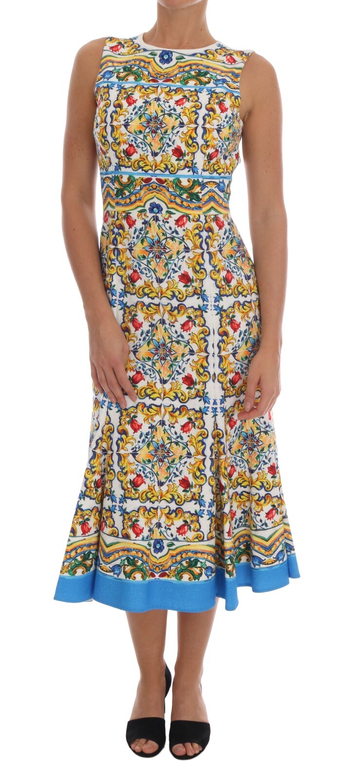 Dolce & Gabbana WHITE TWEED SLEEVELESS DRESS ツイード ドレス Dolce & Gabbana Tweed Dresses for Women | Lyst