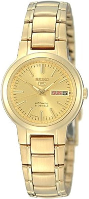 Women'S SYME46  5 Automatic Gold-Tone Stainless-Steel Bracelet Watch