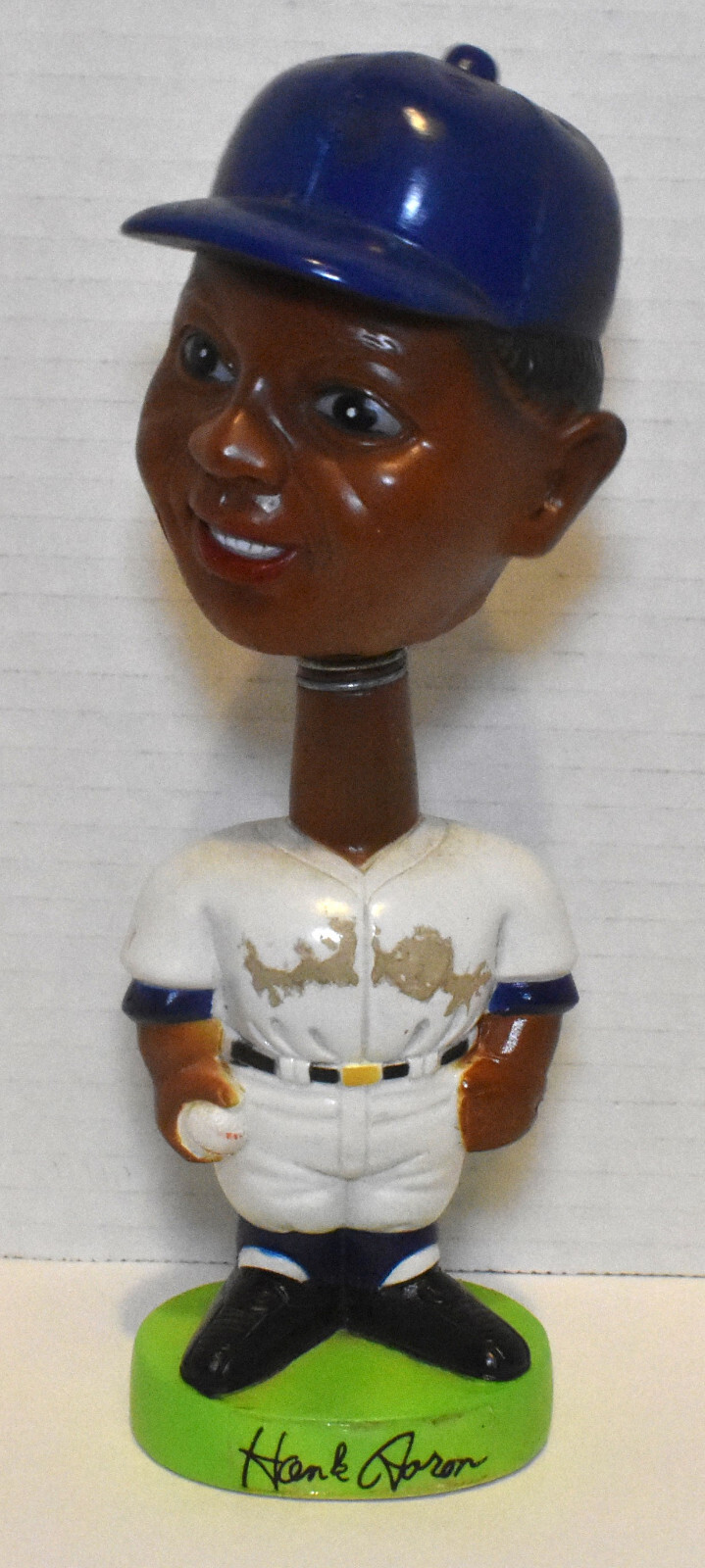 【BOBBLE HEAD】ミルウォーキー・ブルワーズ ボブルヘッド 1974 Vintage 1974 Milwaukee Braves Hank Aaron Baseball MLB