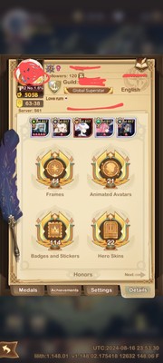 AFK arena Vip12, 817 Lvl
