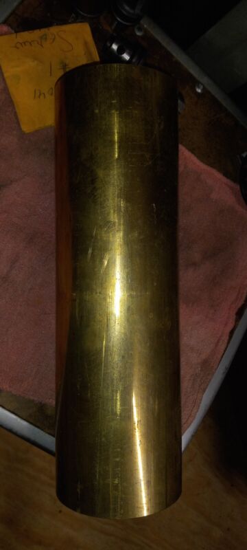 BRASS BOILER MATERIAL For STATIONARY LIVE-STEAM MODEL ENGINE 3-3/4" x .062 wall