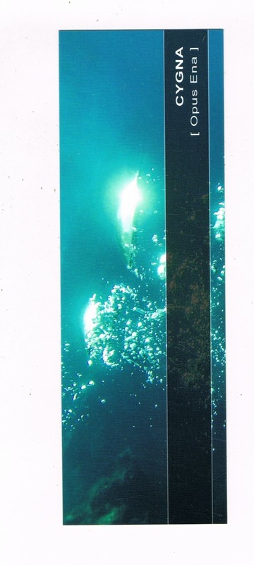 Cygna [ Opus Ena ] - Ultimae Records - Marque-Pages Publicitaire - Bon ÃTat