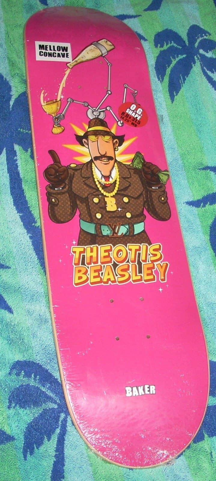 New Baker Theotis Beasley Inspector Gadget Skateboard Deck