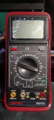 Cen-Tech P37772 11 Function Digital Multi-Meter with extra Leads