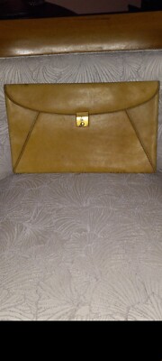 Vintage Gucci Leather Attache Portfolio Briefcase