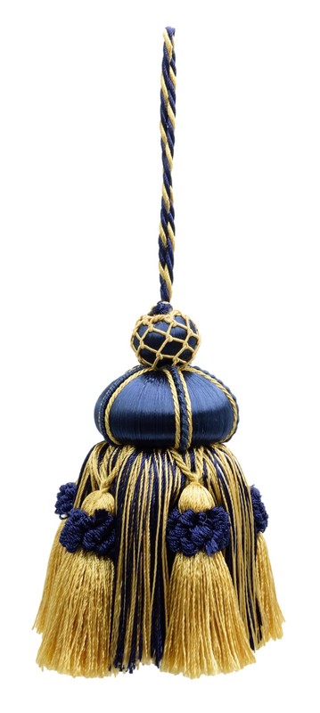 Key Tassel accented with Crown Tassels, Color# 1152 [Sold Individually]