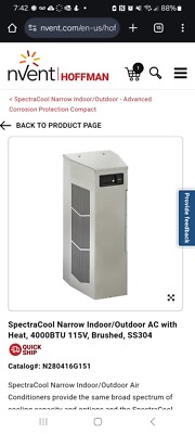 NVENT N280416G151 ENCLOSURE HVAC