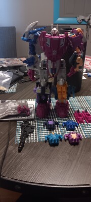 Transformers Power of the Primes Abominus Complete Set Lot Combiner Wars Blot
