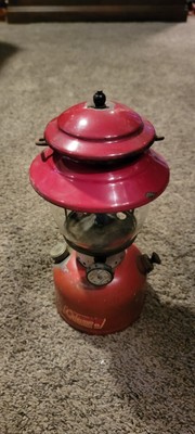 Vintage  Red Coleman 200A Sunshine Of The Night Lantern 