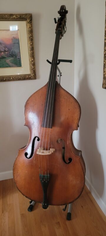 1943 Kay Double Bass Stand Up Chubby Jackson Converted 5 string to 4 Beautiful