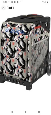 Zuca Sport Skating Insert Only Playful Puffins New w/Tags (Frame Not Included) 