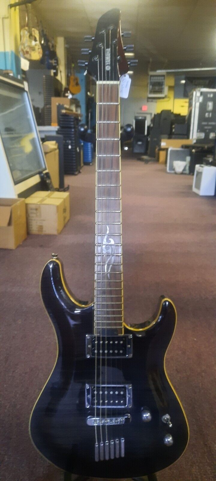 Yamaha RGX520FZ Translucent Gray Electric Guitar w/gigbag Yamaha RGX520FZ Translucent Gray Electric Guitar w/gigbag
