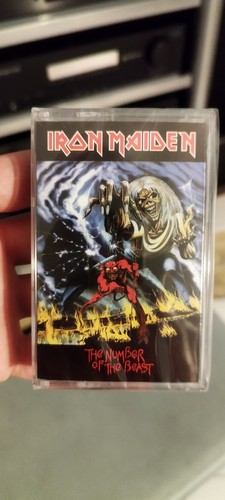 おまけ付 オリジナルUK盤 / THE NUMBER OF THE BEAST Iron Maiden -Number Of The Beast -Cassette Tape -NEW (2022