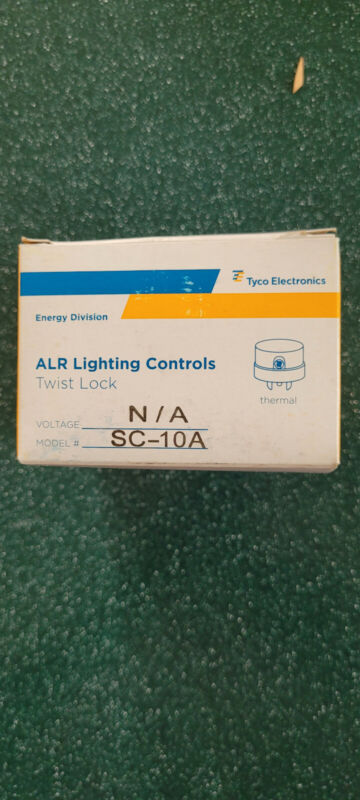 Tyco Alr Lighting Controls Sc-10a Shorting Cap New