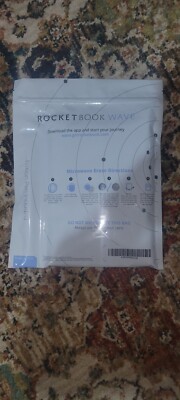 Rocketbook Wave Smart Reusable Standard Size Notebook, 9-1/2'' x 12-1/2'', Sealed