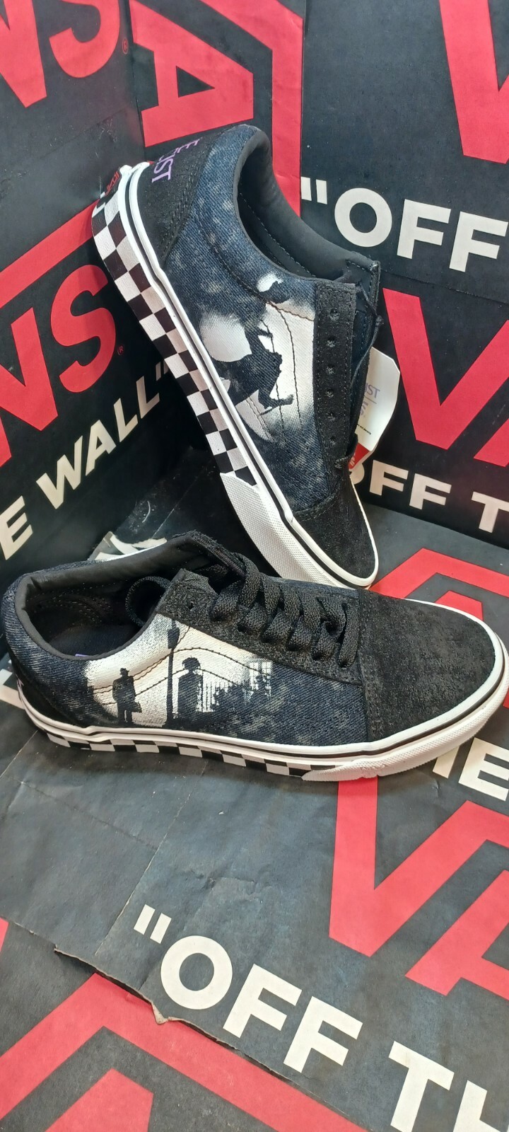 VANS X House of Terror The Exorcist Old Skool Men's 4 Women's 5.5 Shoes Sneakers