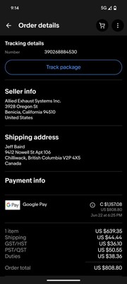 Fotos del artículo de un comprador verificado