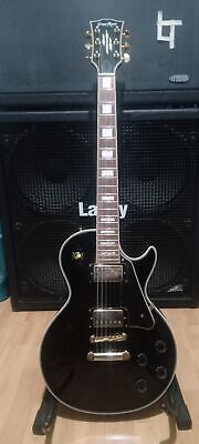 Grass Roots By ESP Les Paul Custom Type White Electric Grass Roots By ESP Les Paul Custom Type White Electric